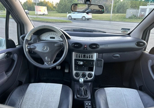 Mercedes-Benz Klasa A cena 6999 przebieg: 205000, rok produkcji 2003 z Częstochowa małe 379